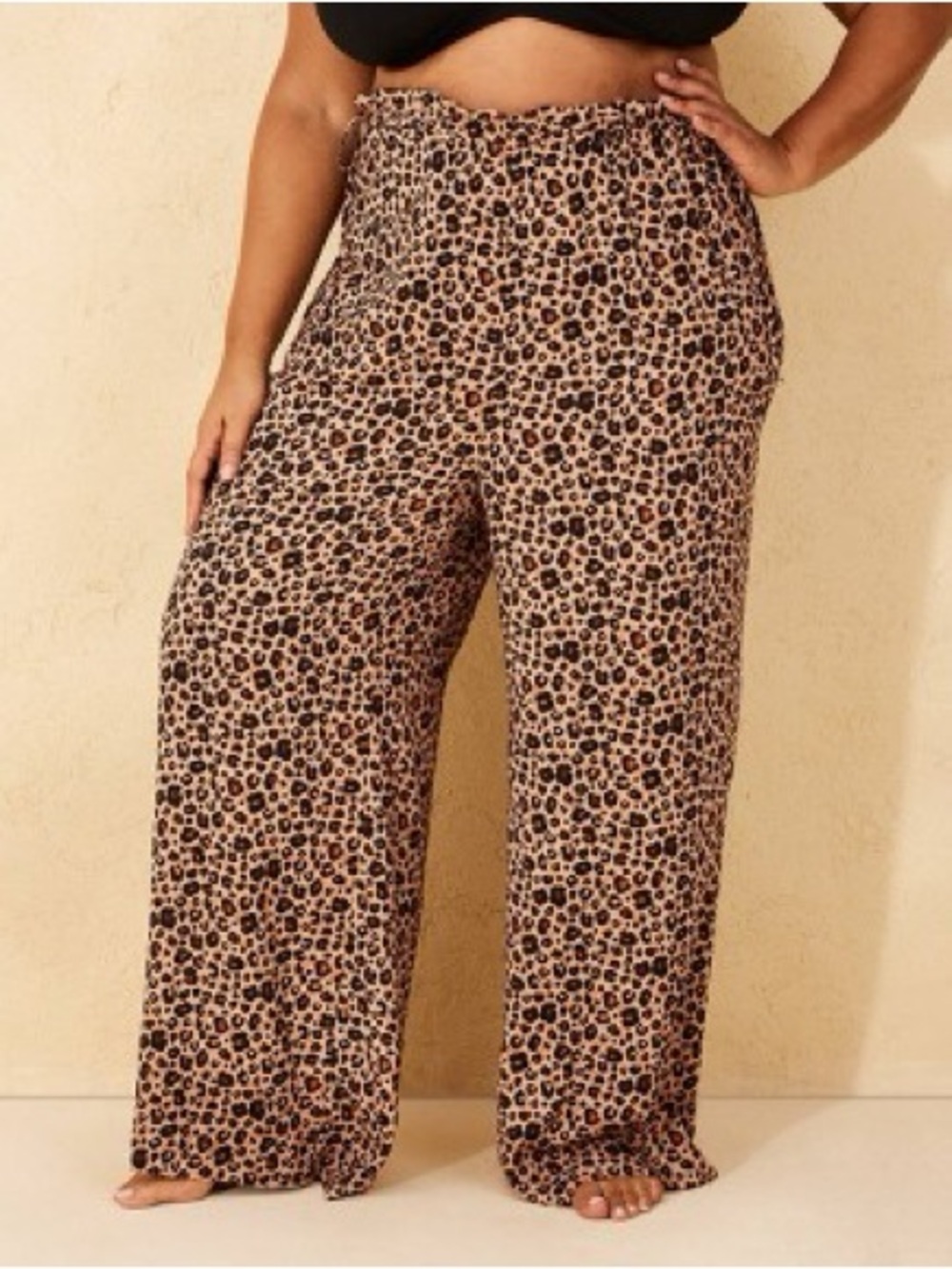 Shade & Shore Relaxed Leopard pants